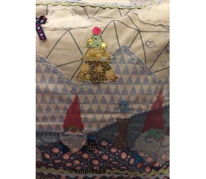 Stickserie - Kreuzstich Winterzauber Wichtel